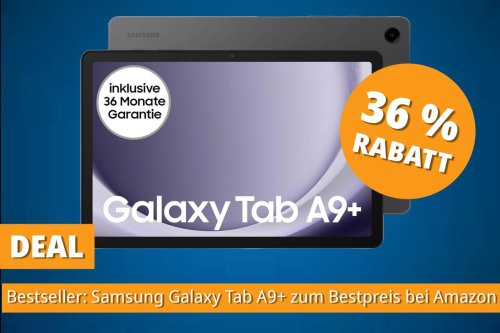 Bestseller-Tablet Samsung Galaxy Tab A9+ für unter 160 Euro bei Amazon