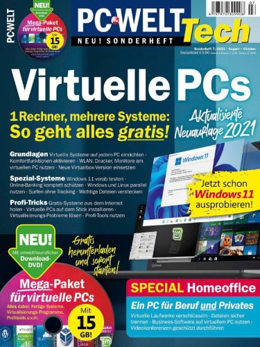 PC-WELT Sonderheft 7/2021 Virtuelle PCs