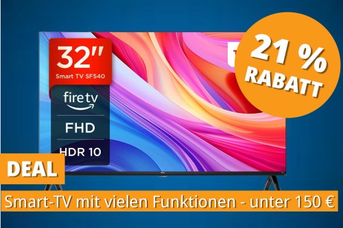 Mehr Streaming braucht keiner: Smart-TV für nur 149 €