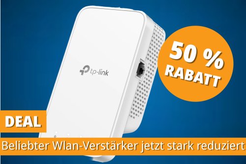 Wlan-Verstärker TP-Link erweitert Ihr Wlan-Signal bis in die letzte Ecke – jetzt für unter 25 €