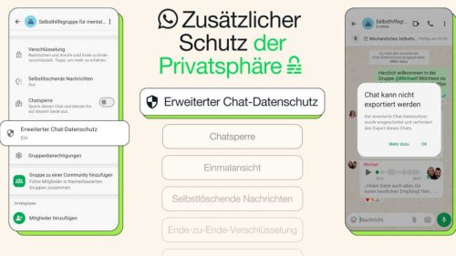 Neue Whatsapp-Funktion schützt Ihre Chats vor fremden Blicken