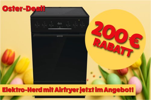 Dieser Herd kostet jetzt 200 € weniger: Pommes ohne Fett & Pizza wie vom Steinofen