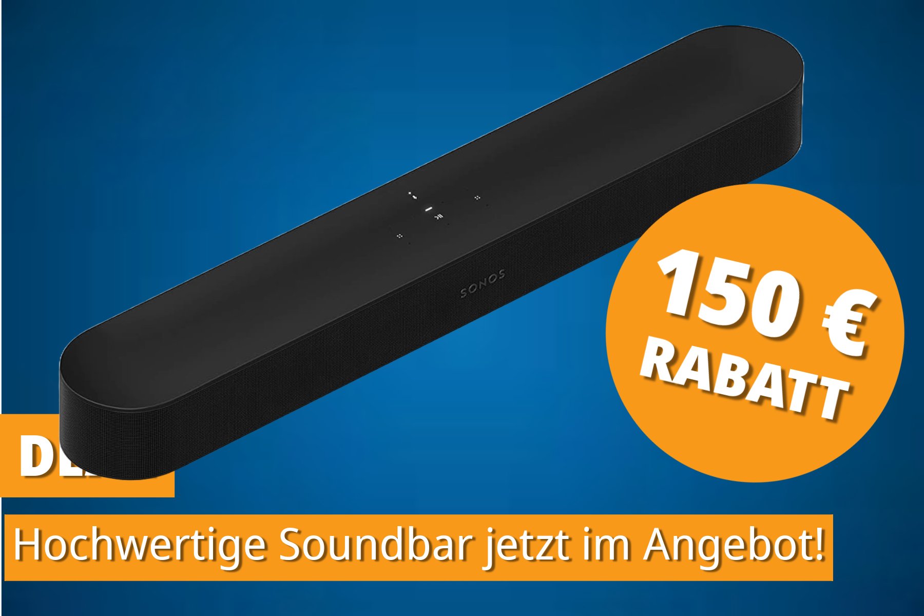 TV-Sound aufrüsten? Diese Sonos-Soundbar gibt’s jetzt im Frühlingsangebot!
