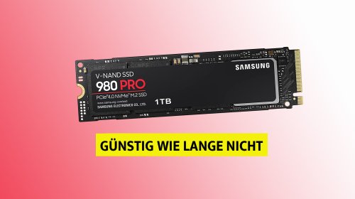 SSD zum Black-Friday-Preis kaufen: Samsung 980 Pro im Preisrutsch
