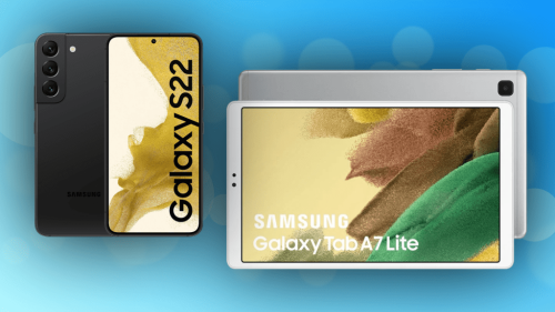 Samsung Galaxy S22 mit 40 GB-Tarif plus Tablet A7 Lite geschenkt: Über 700 Euro sparen
