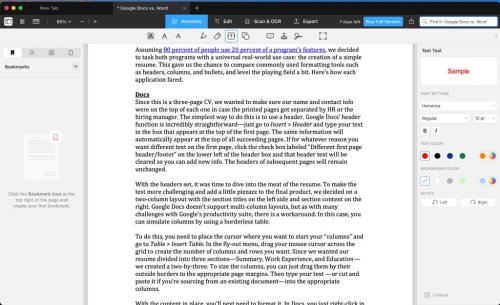 PDF Expert review: A full-featured PDF editor for Apple devices