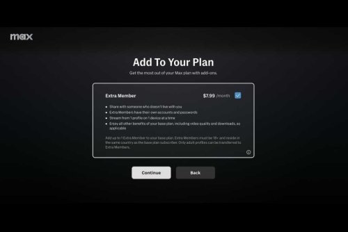 I'm not paying Max's 'Extra Member' fee, and neither should you