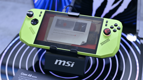 MSI's new Claw gaming handheld switches to AMD guts