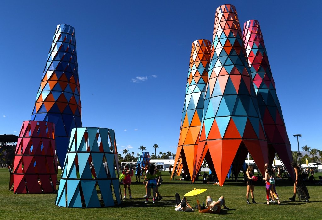 Coachella 2019: In Coachella’s 20th year, the art works are fewer, but grander in scale