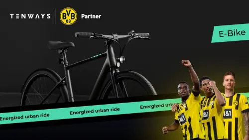 TENWAYS bringt Borussia Dortmund mit E-Bikes nach vorne - Pedelecs und E-Bikes