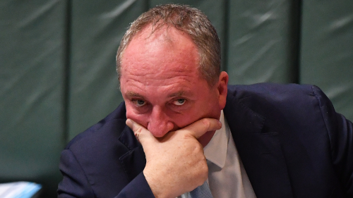 Barnaby Joyce Has Finally Responded To All The Drama Around His Sidewalk Lie Down
