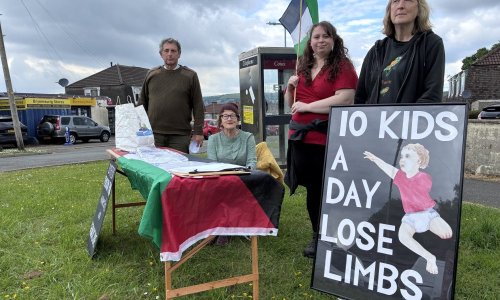 West Wales campaigners cals for pension fund to divest from Israel-linked companies