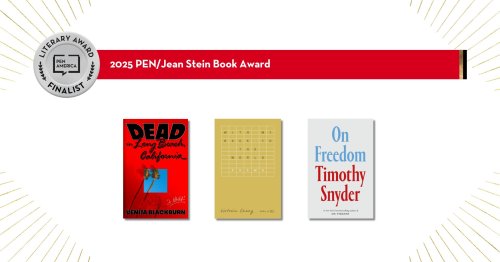 Announcing The 2025 PEN America Literary Awards Finalists