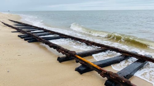 May nor’easter unearths N.J. beach town’s century-old ‘ghost tracks’