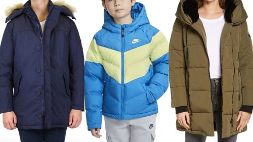 Keep warm with these deals on winter jackets for the entire family