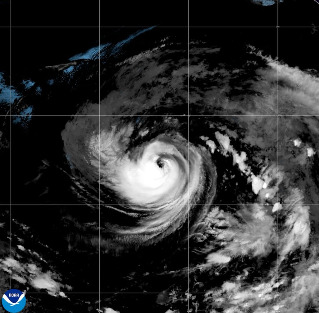 Karina strengthens into a Category 4 hurricane