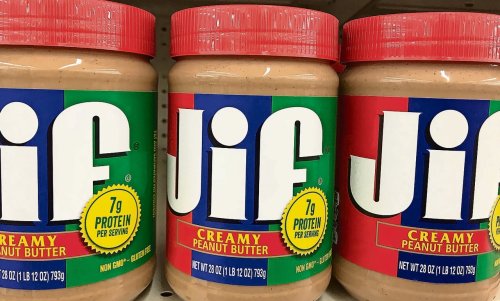 A slew of products, including candy, fruit packs made with Jif peanut butter recalled