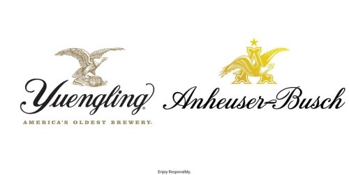 Yuengling offers congratulations (?) to Anheuser-Busch for new logo: ‘Cool new Eagle. We’re flattered’