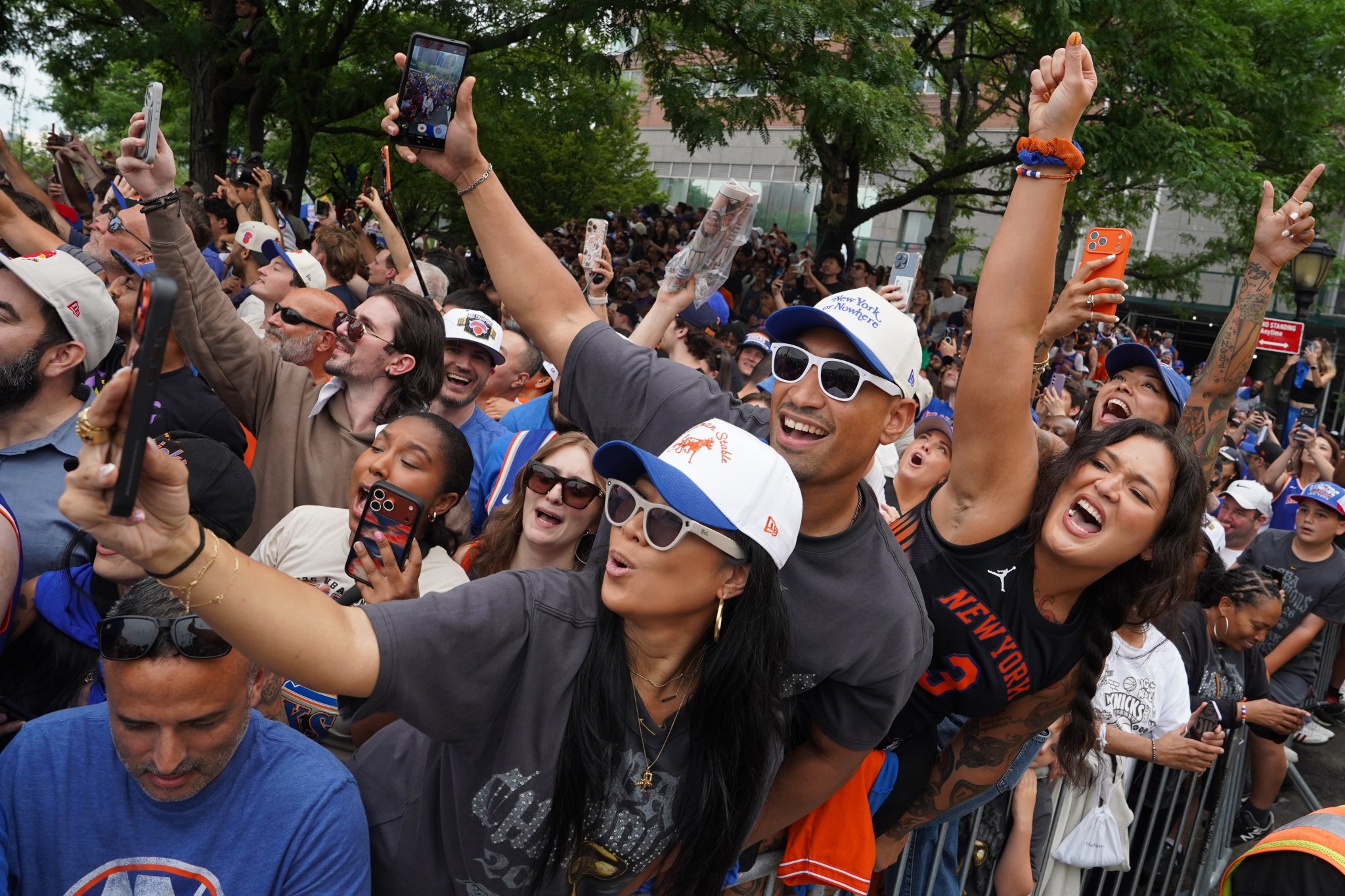 Championship celebration took a dangerous turn in Times Square Championship celebration took a dangerous turn in Times Square