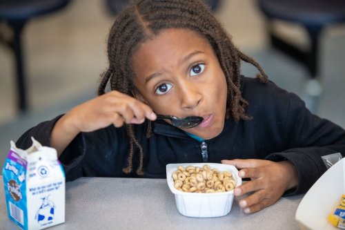 Return of free breakfast to school a welcome treat for students