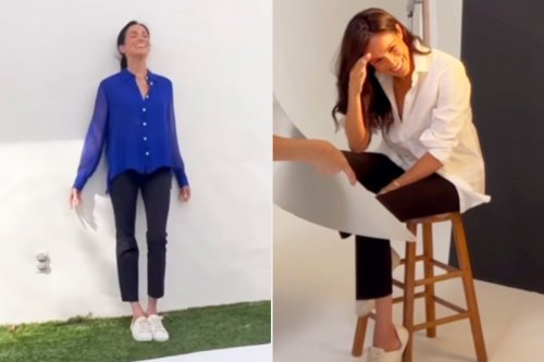 Meghan Markle Goes Down 'Memory Lane' in Behind-the-Scenes Video...with a Selfie-Style Intro