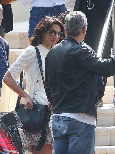 Amal Clooney Makes a Stylish Arrival with Husband George in France Ahead of Cannes Film Festival