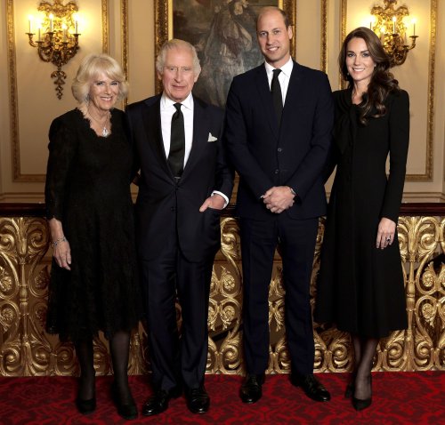 Palace Shares New Photo of Charles, Camilla, William and Kate on Night Before Queen's Funeral