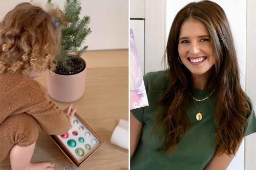 Katherine Schwarzenegger's Daughter Lyla Decorates a Tiny Christmas Tree in Adorable Video: Watch