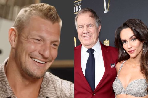 Rob Gronkowski Has a Fit of Giggles as He Reacts to Joke About Bill Belichick's 24-Year-Old Girlfriend Jordon Hudson: Watch