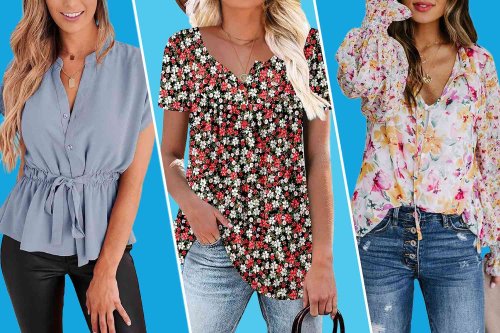 Spring Blouses Are on Sale at Amazon Right Now, and Our Favorite Styles Are All Under $40
