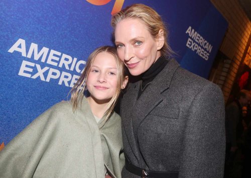 Uma Thurman's 12-Year-Old Daughter Luna Makes Rare Public Appearance to Support Brother at His Graduation