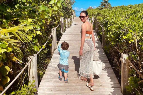 Lea Michele Goes on 'Family Getaway' with Son Ever While on Vacation from Broadway's 'Funny Girl'