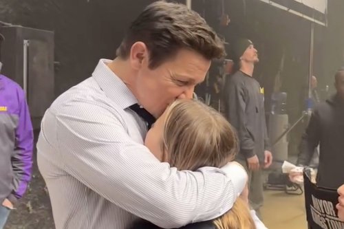 Jeremy Renner Sweetly Hugs Daughter Ava in Rare Photo as Celebrates His 'Number One' on Her 11th Birthday