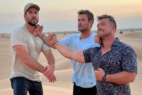 Shirtless Chris, Liam, Luke Hemsworth Enjoy an ‘Epic’ Family Vacation: See the Brothers' Photos!