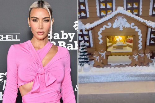 Kim Kardashian Shows Off Her Family's Elaborate Gingerbread Houses: 'These Are Just So Cute'