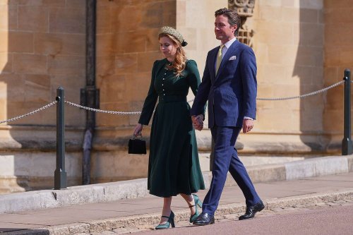 Princess Beatrice Holds Hands with Husband at Easter Outing Following Baby Athena's Premature Birth
