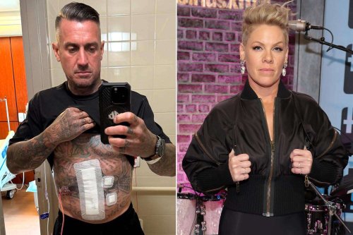 Carey Hart Apologizes to Wife Pink in Post Revealing Brutal Injury: 'Severed My Small Intestine from My Colon'