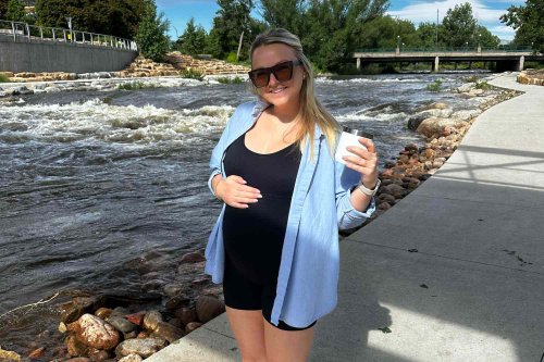 This Comfy Outfit Formula Was My Spring Uniform During Pregnancy — Here's How to Recreate It for Under $50