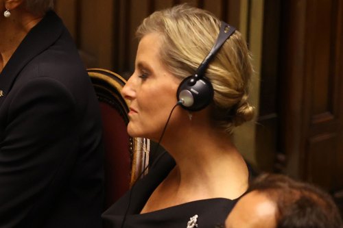 Why Sophie, the Duchess of Edinburgh, Wore Headphones at the Funeral of Italy's Former President
