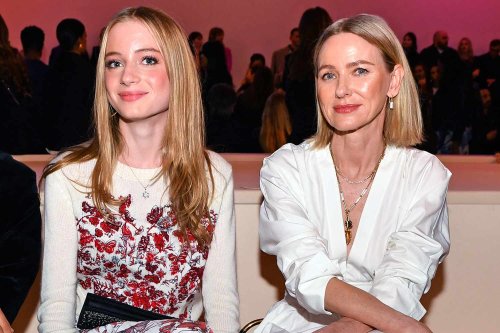 Naomi Watts and Child Kai, 15, Look Glamorous as They Step Out for Rare Appearance at Dior Pre-Fall Show