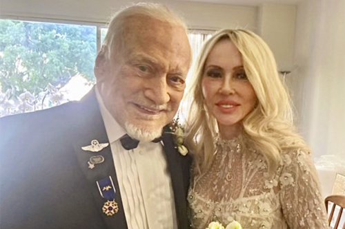 Newlywed Buzz Aldrin Says Wife Anca Faur Is the 'Wizard of Oz Package ...