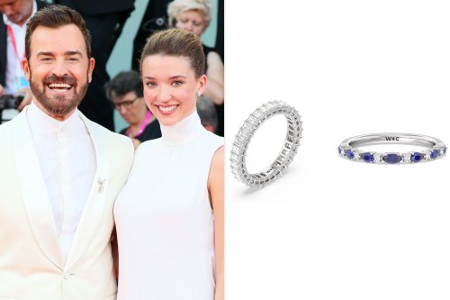 Justin Theroux and Nicole Brydon Bloom Got Married with Custom Wedding Rings. This Is How They Designed Them (Exclusive)