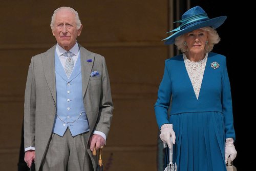 King Charles Sports a Top Hat at First Buckingham Palace Garden Party of the Season with Queen Camilla