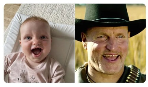 Woody Harrelson Says He's 'Flattered to Be Compared' to Fan's Baby Girl — and Writes Her a Poem!