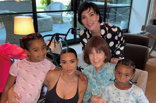Kim Kardashian Gives a Glimpse Into Her Mother's Day as She Poses with Her Kids and 2 Other Special Women in Her Life