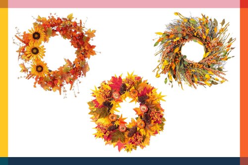 Amazon Has Thousands of Front Door Wreaths for Fall and These Are the 