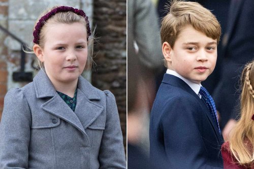 Prince George's Cousin Mia Tindall Playfully Tries To Distract Him ...