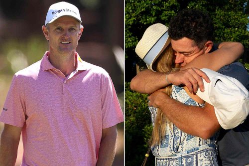 Justin Rose Reacts to Wife Kate Being Dubbed 'Mystery Woman' After Hugging Rory McIlroy During Masters Final