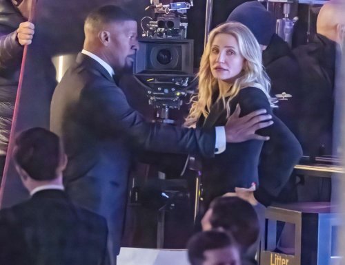 Cameron Diaz Makes Her Return to Acting with Jamie Foxx on London Set