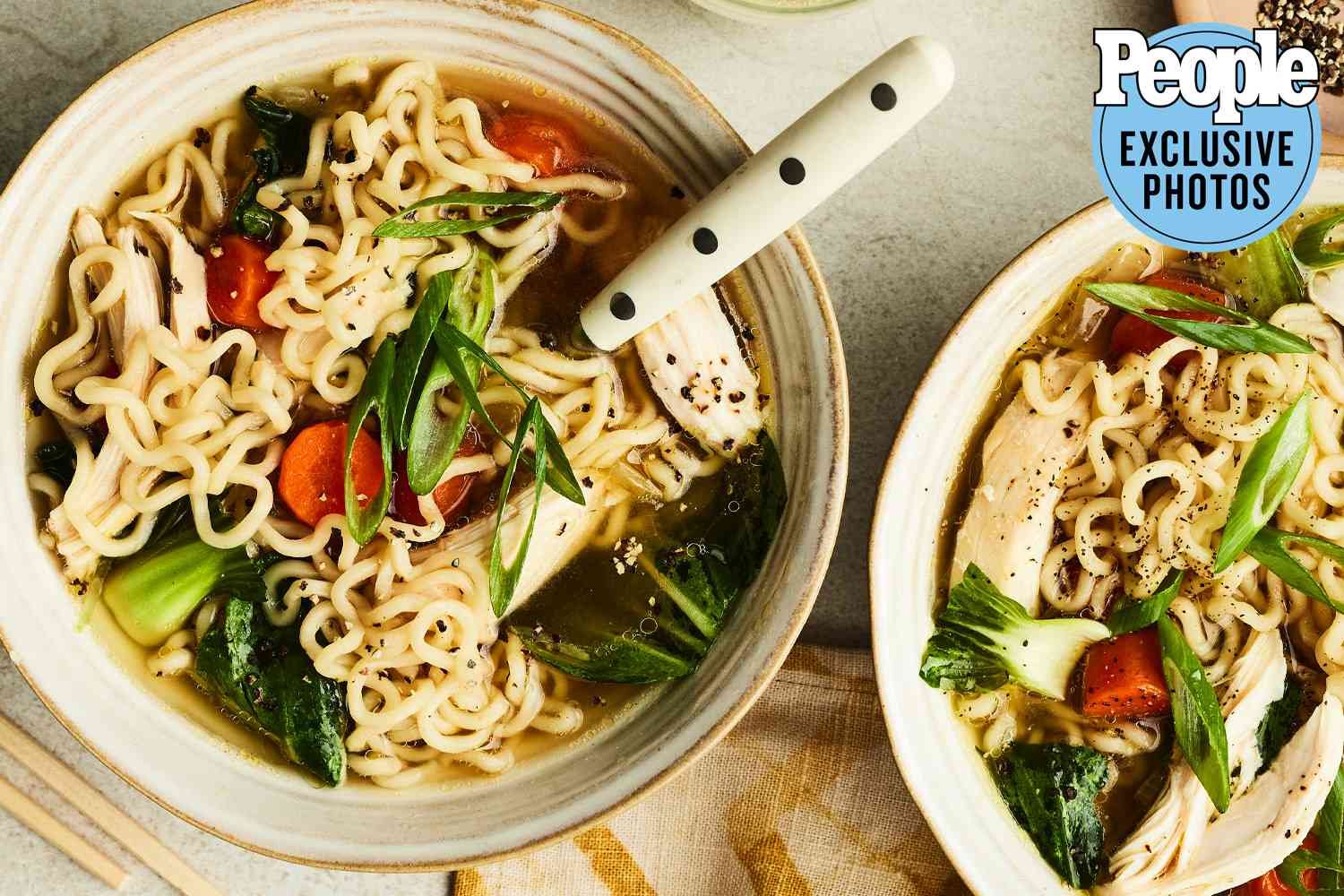 Ina Garten's Weeknight Chicken Ramen Noodle Soup Recipe